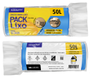 PACK LIXO 050 LITROS AZUL 63X80 FD 10X50 UN