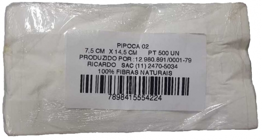 MP - SACO PAPEL MONO PIPOCA 02 - FD.10X500UN