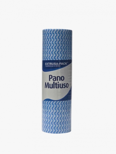 EXPK - PANO MULTIUSO 26CM X 25MTS COM 50 PANOS AZUL - CX.24UN
