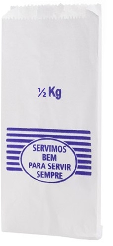 SACO PAPEL MONO SERVIMOS BEM 05 KG - PT.500UN