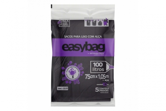 RMF - SACO PLASTICO EASY BAG EMBALADO 100 LT - FD.20X05UN